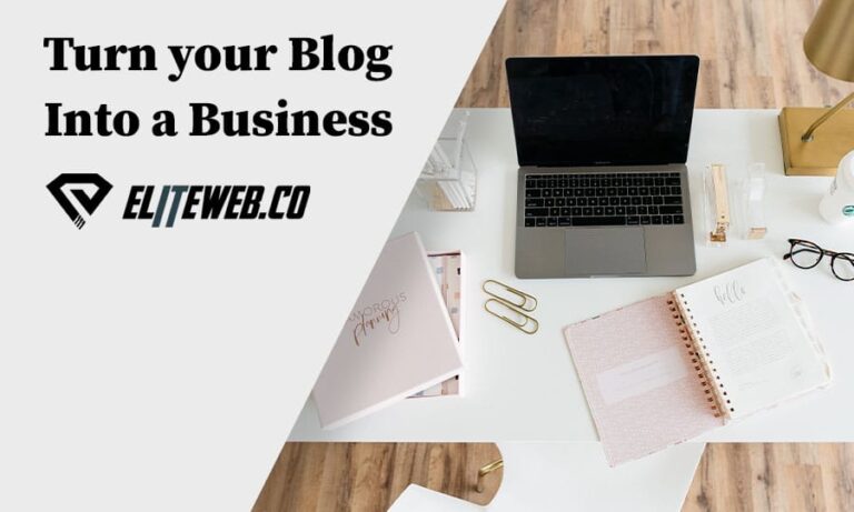 turn your blog into a business