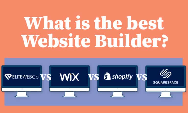 Elite VS Wix, Squarespace and Shopify: What is the best website builder of 2022?