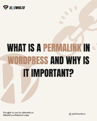 🔗A permalink is a term that describes the URL of a page. Read on for more detail👉
#elitewebco #permalink #website #hosting #wordpress #website #link #url #buildyourwebsitetoday