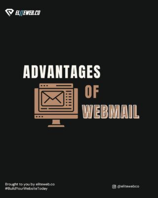 Why is webmail such a convenience? Read on to find out! 👉
#elitewebco #web #mail #webmail #website #hosting #websitehosting #buildingyourwebsitetoday