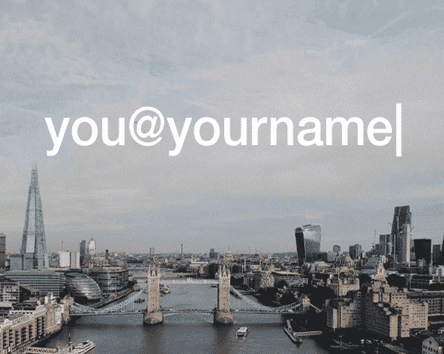 cheap professional email in london city with your own domain name