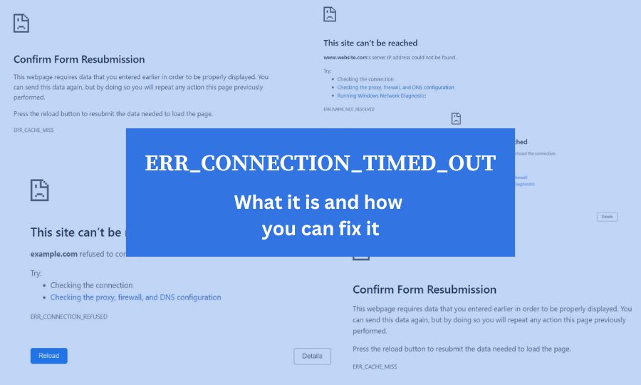 ERR CONNECTION TIMED OUT': o que é e como resolver