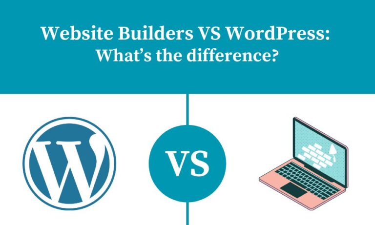 Website Builders VS WordPress What’s the difference