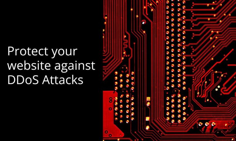 Protect your website against DDoS attacks